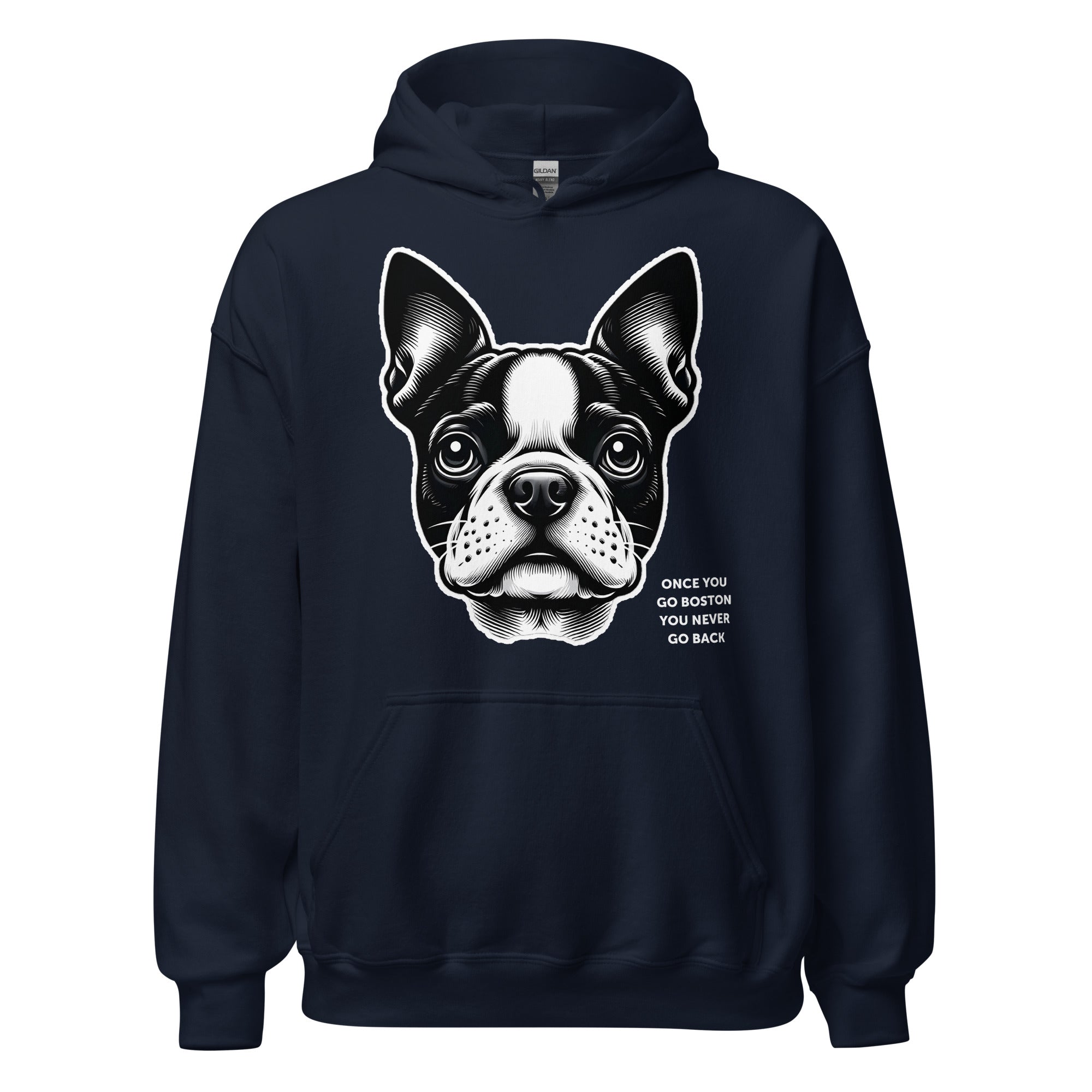 Pure Cotton Solid Color Hoodie Long-sleeved Sweater