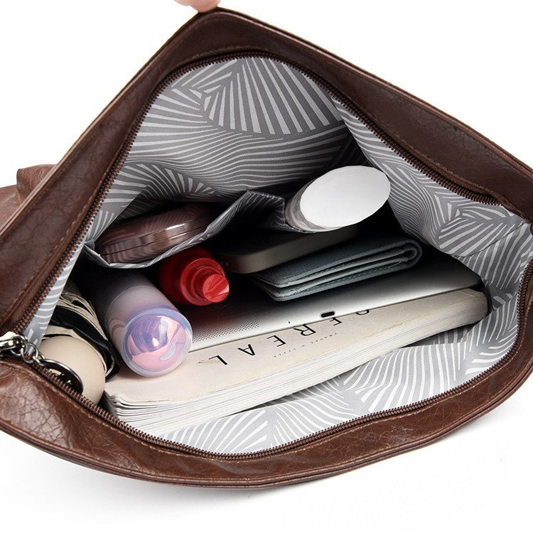 Vintage Bag Women's Fashion Large Capacity Handbag